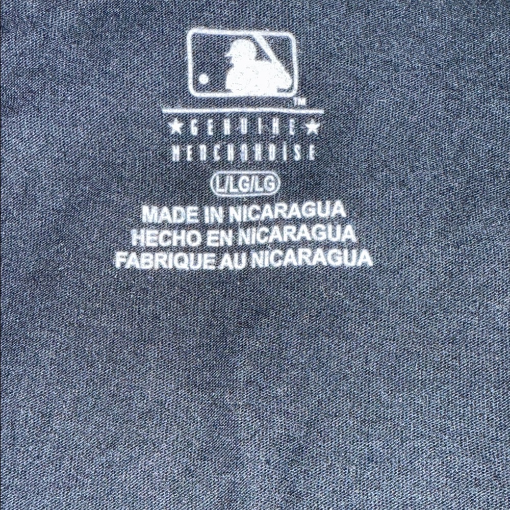 Genuine Merchandise Black Tee with Patriotic Logo - Picture 3 of 3